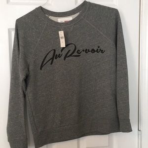 Au Revoir sweatshirt
